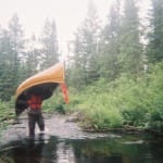 Adam Shoalts Portaging