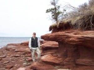 Tucker on Courtin Island.